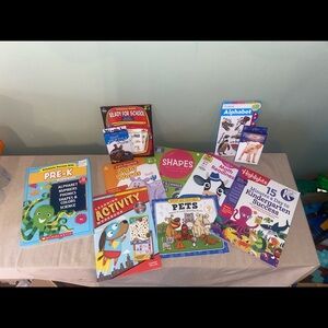 Pre-K & K workbooks NWT
